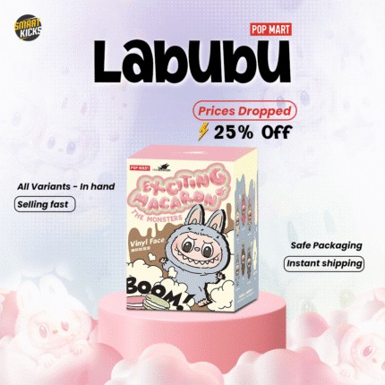 Pop Mart Labubu The Monsters - Tasty Macarons Vinyl Face Sealed Case (Pack of 1)