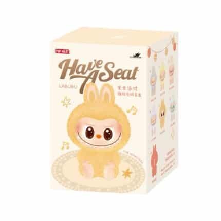 Pop Mart Labubu The Monsters - Have a Seat Vinyl Plush Sealed Case (Pack OF 1)